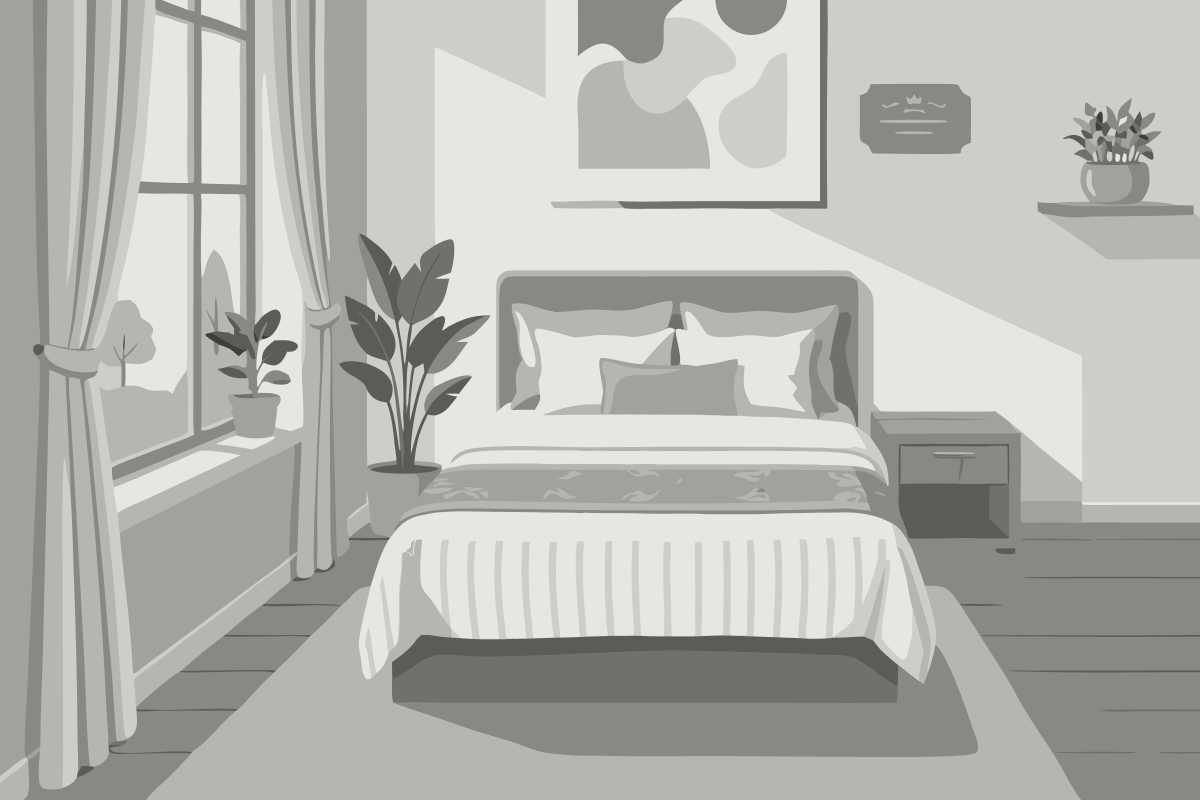 Quarto com Cama King-size e Banheira com Acessibilidade - Acessível para Hóspedes com Mobilidade Reduzida